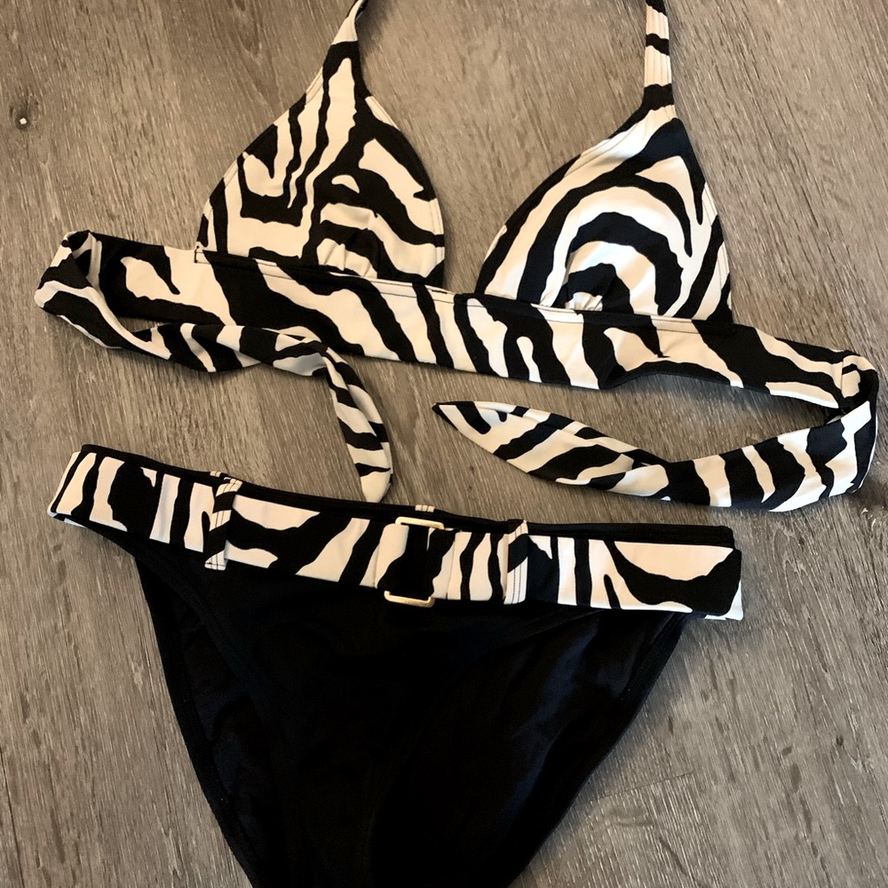 Victoria’s Secret push-up halter bikini set